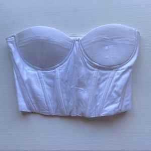 Princess Polly White Corset Top.